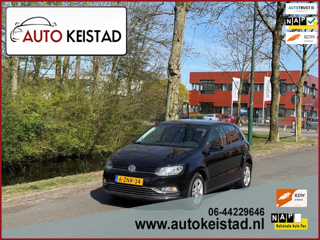 Volkswagen Polo 1.2 TSI HIGHLINE 5-DEURS AIRCO/CRUISE! NETTE, Auto's, Volkswagen, Euro 6, 4 cilinders, Zwart, Bedrijf