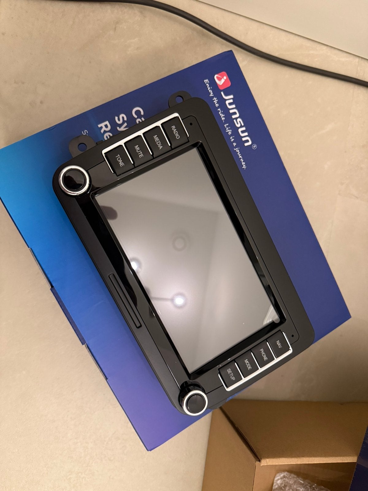 Carplay Radio Volkswagen Skoda Seat + montage mogelijk, Auto diversen, Autoradio's, Ophalen of Verzenden, Nieuw