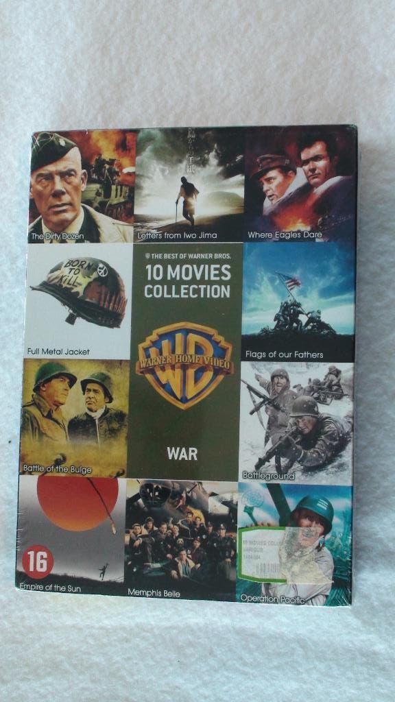 10 movies collection war Warner home video nieuw  in verpakk, Alle leeftijden, Ophalen of Verzenden, Nieuw in verpakking, Oorlog