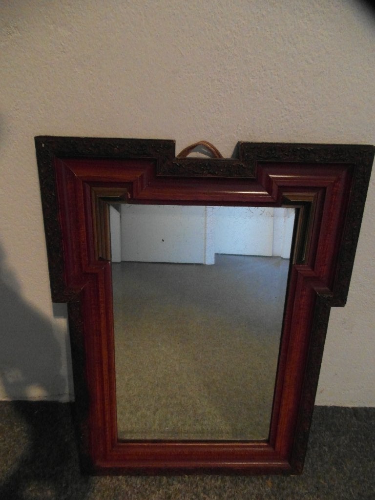 Spiegel (antiek), Ophalen, Rechthoekig, Minder dan 50 cm, Minder dan 100 cm