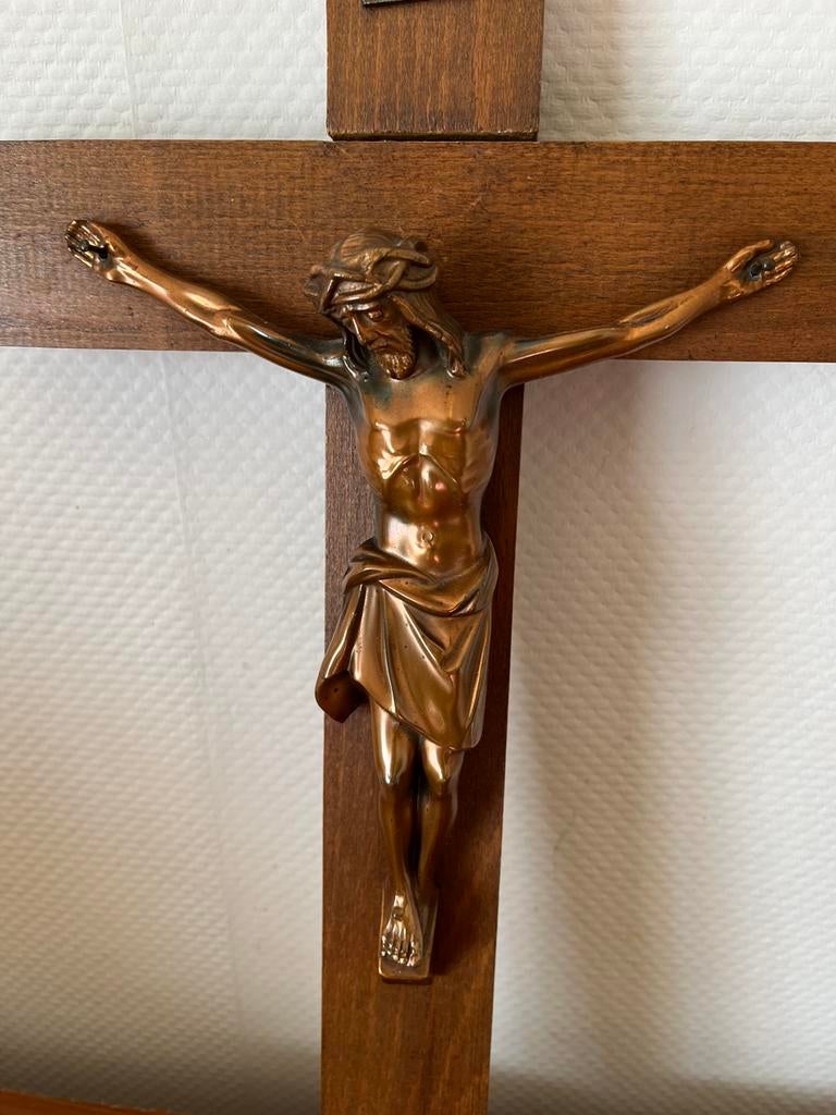 Kruis met jesus, Antiek en Kunst, Antiek | Religie, Ophalen