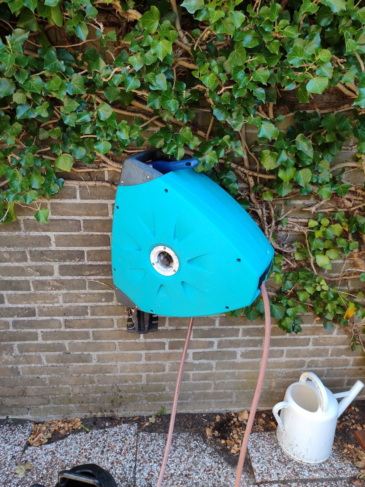 Gardena automatische tuinslang op haspel, Ophalen, Gebruikt, Tuinslang