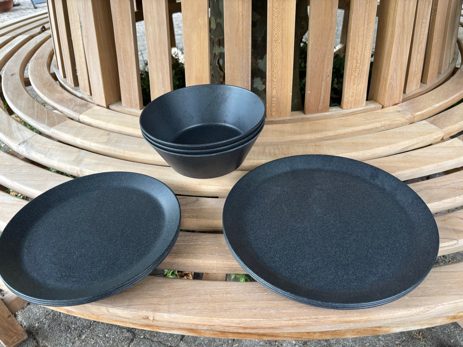 Mepal Servies Set Nordic Black, Ophalen, Kunststof, Gebruikt, Mepal