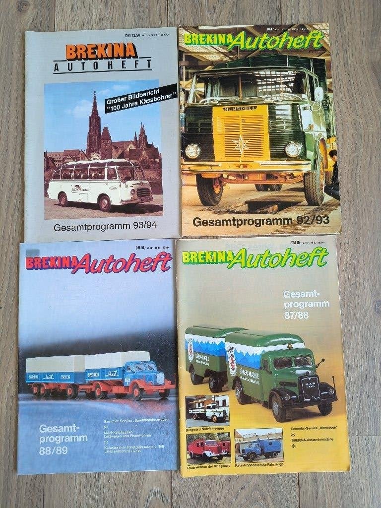 7x Brekina tijdschrift, Overige merken, Gebruikt, 1:50 of kleiner, Ophalen of Verzenden