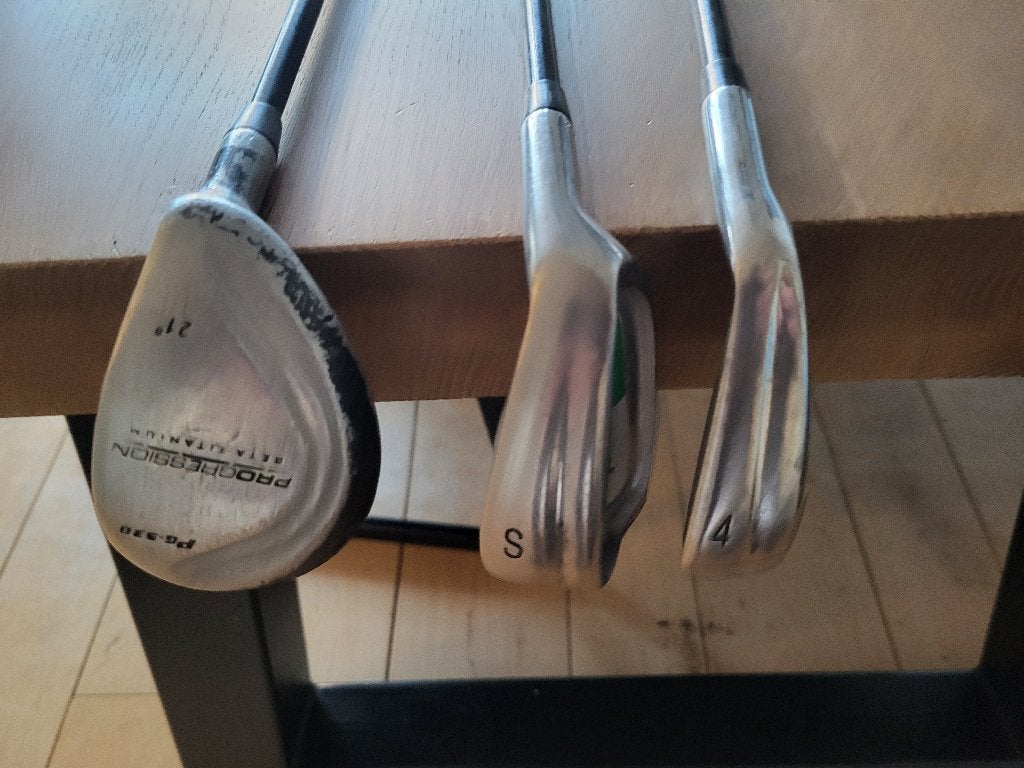 Progression PG-530 IJzers S en 4 (Sand Wedge), Ophalen, Gebruikt, Set, Overige merken