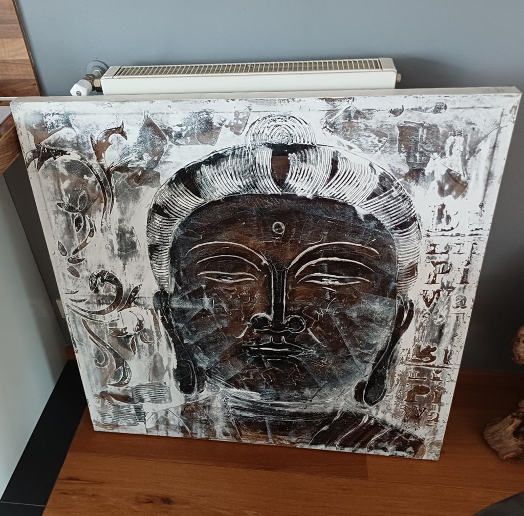 Boeddha schilderij, Ophalen