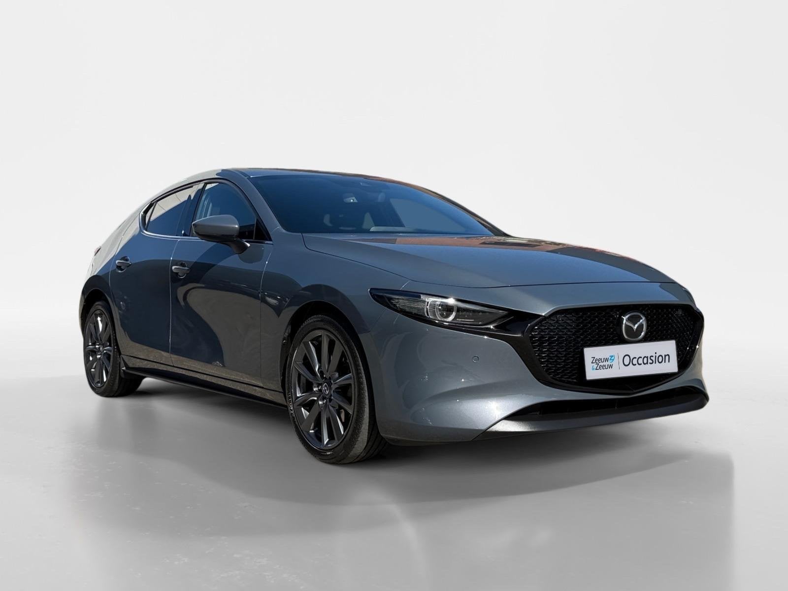 Mazda 3 2.0 e-SkyActiv-G M Hybrid 122 Comfort met Bose | App, Auto's, Mazda, 4 cilinders, 122 pk, Leder, Bedrijf