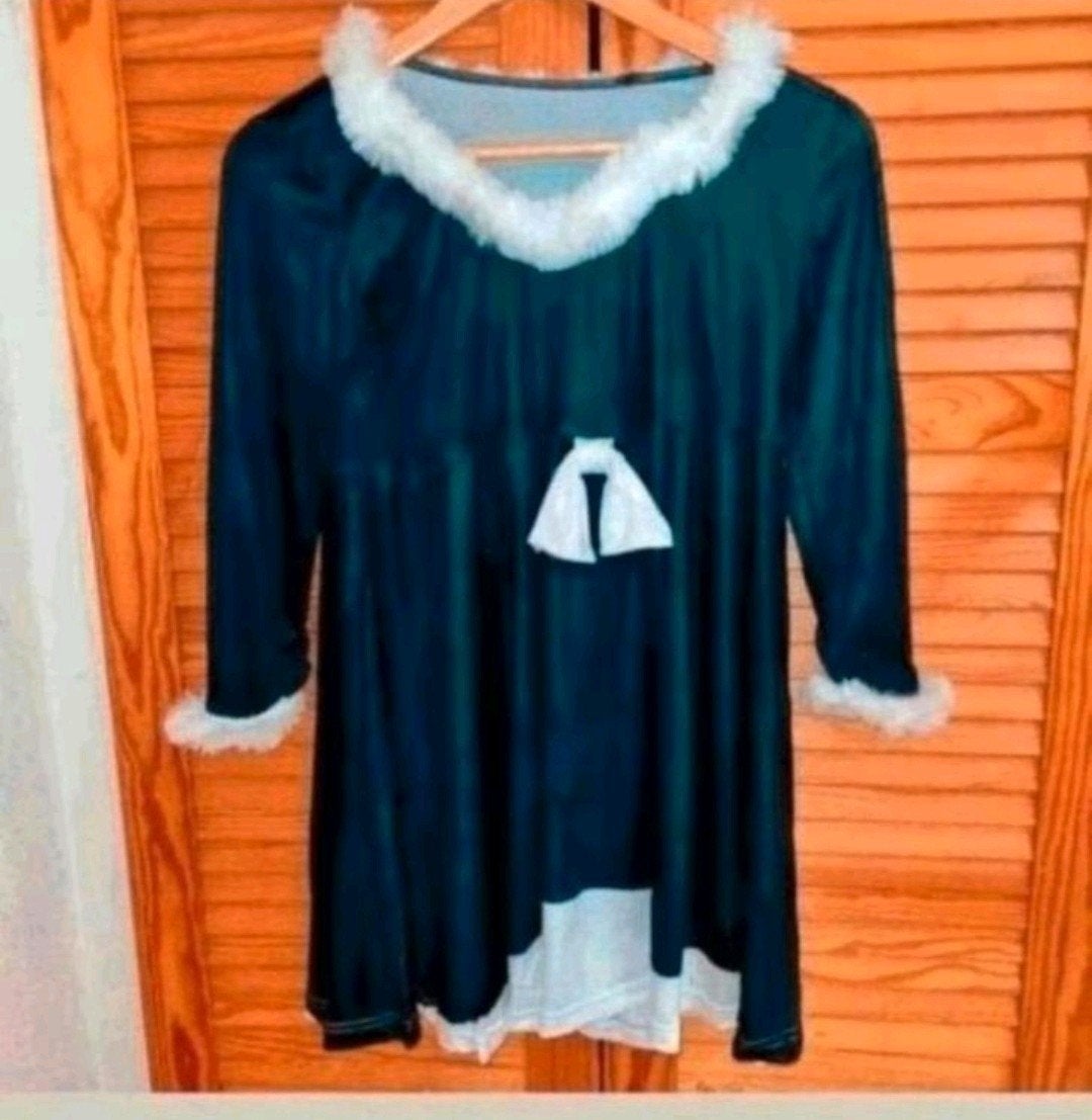 Nieuwe feestjurk Maat 158 blauw of groen met wit, Ophalen of Verzenden, Nieuw, 158 t/m 164, Meisje