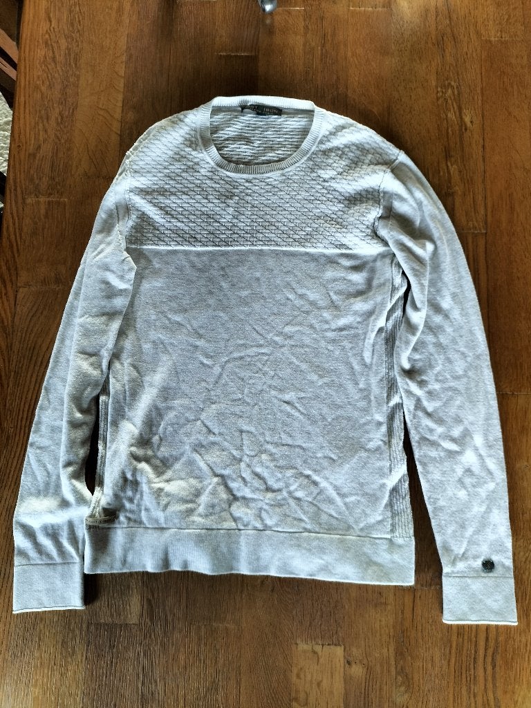 Hele mooie staat: CAST IRON HERENTRUITJE MAAT MEDIUM !, Kleding | Heren, Truien en Vesten, Wit, Zo goed als nieuw, Cast Iron, Verzenden