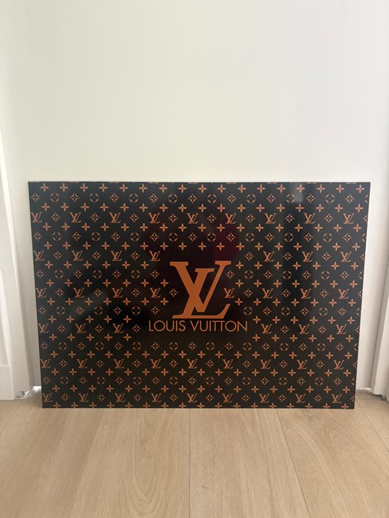 Schilderij luxe plaat lv b 70 cm h 50 cm nieuw staat, Antiek en Kunst, Kunst | Schilderijen | Modern, Ophalen of Verzenden