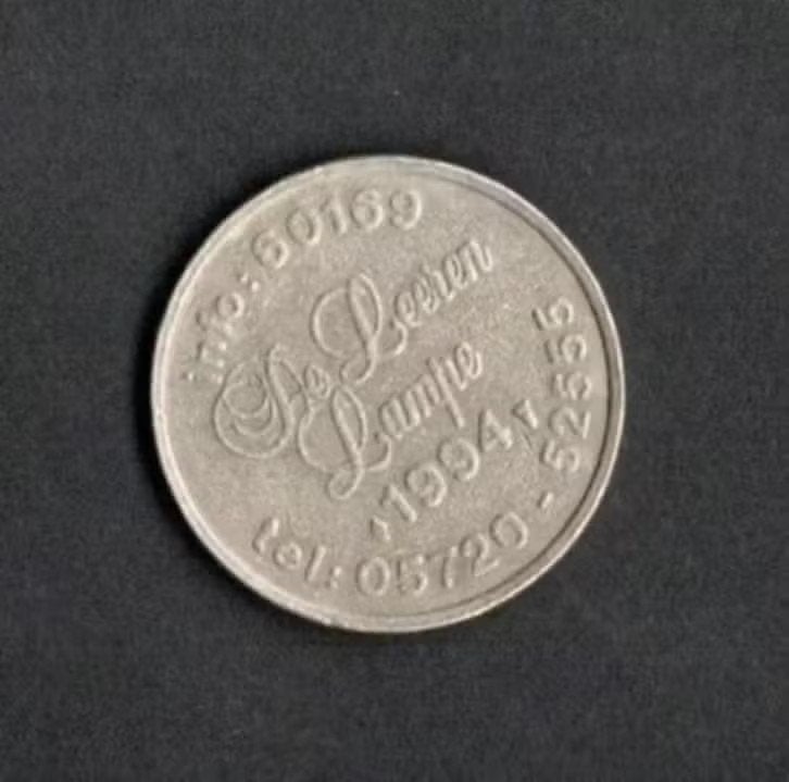 Consumptiemunt Raalte De Leeren Lampe 1994., Ophalen of Verzenden, Zo goed als nieuw