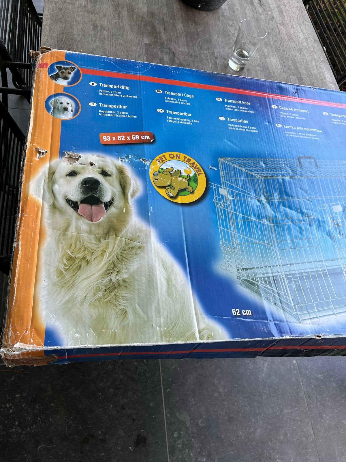 Honden bench, Ophalen, Zo goed als nieuw