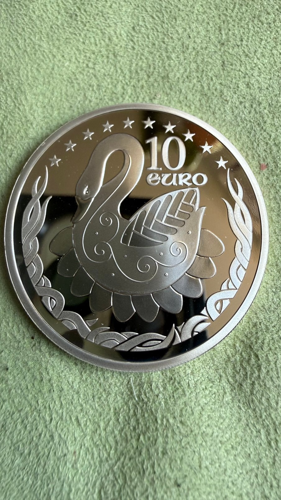 10 Euro 2004 Ireland's EU Precidency, Verzenden, Zilver