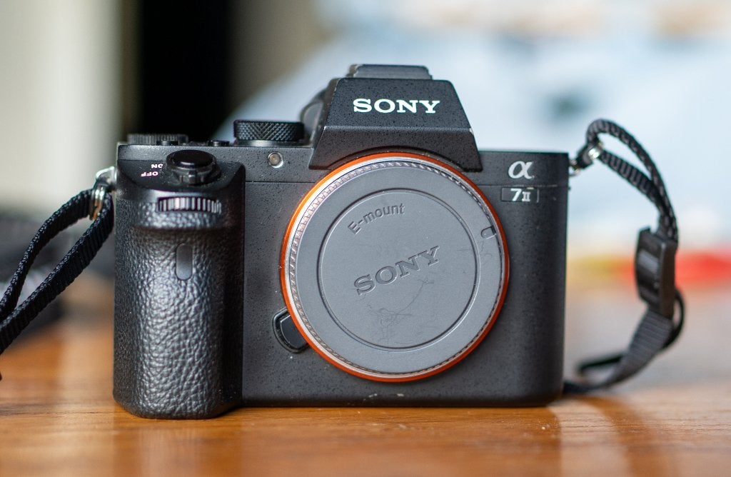 Sony A7 II full-frame + 2 accu’s + oplader – 26.575 clicks, Audio, Tv en Foto, Ophalen, Gebruikt, Accu, 24 megapixels