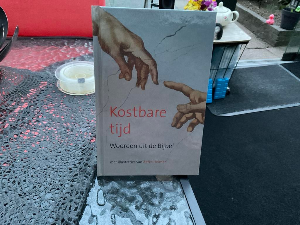 Kostbare tijd: Woorden uit de Bijbel (Aafke Holman), Ophalen of Verzenden, Zo goed als nieuw, Christendom | Protestants