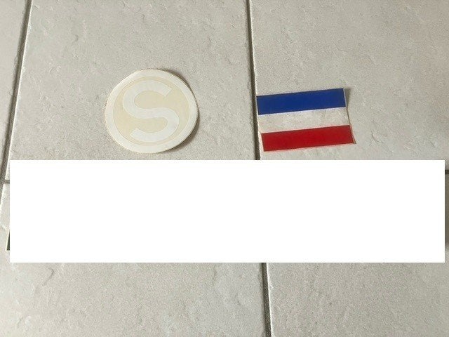 Stickers instructie radioapparatuur Nekaf, Laro, YA ex leger, Verzamelen, Militaria | Algemeen, Landmacht, Overige typen, Nederland