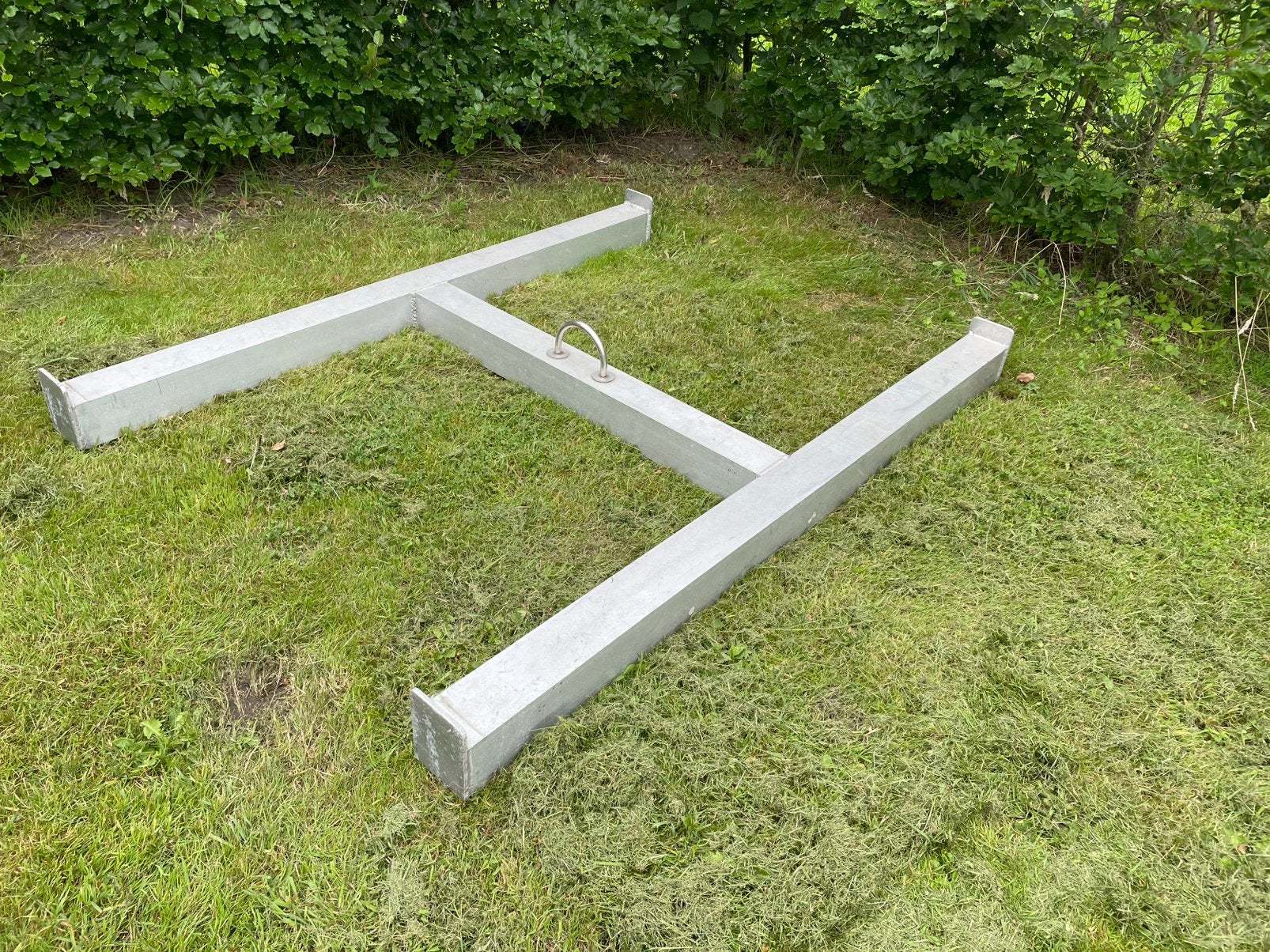 Aluminium hijsbalk hijsjuk takel balk hijsbak voor boot, Ophalen, Zo goed als nieuw