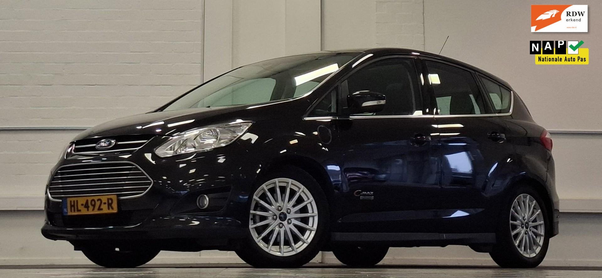 Ford C-Max 2.0 Plug-in Hybrid Titanium Plus 2e Eigenaar Pano, 137 pk, Gebruikt, 4 cilinders, Parkeerassistent