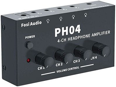 FOSI AUDIO PH04 4-Channel Headphone Amplifier