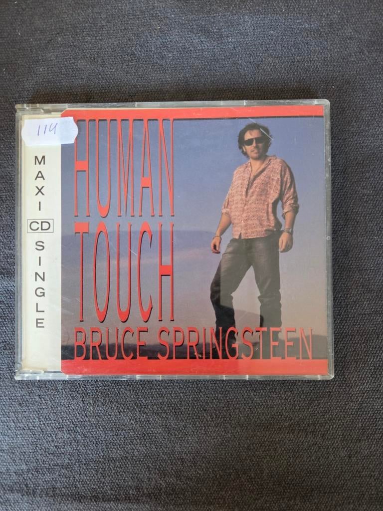 Bruce Springsteen - Human Touch Maxi-Single CD, Ophalen of Verzenden, Gebruikt, Rock en Metal