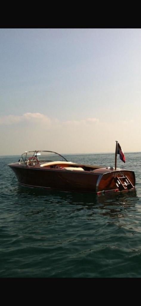 Italiaanse Arcangeli boot, Watersport en Boten, Speedboten, Ophalen, Gebruikt, Binnenboordmotor, Benzine
