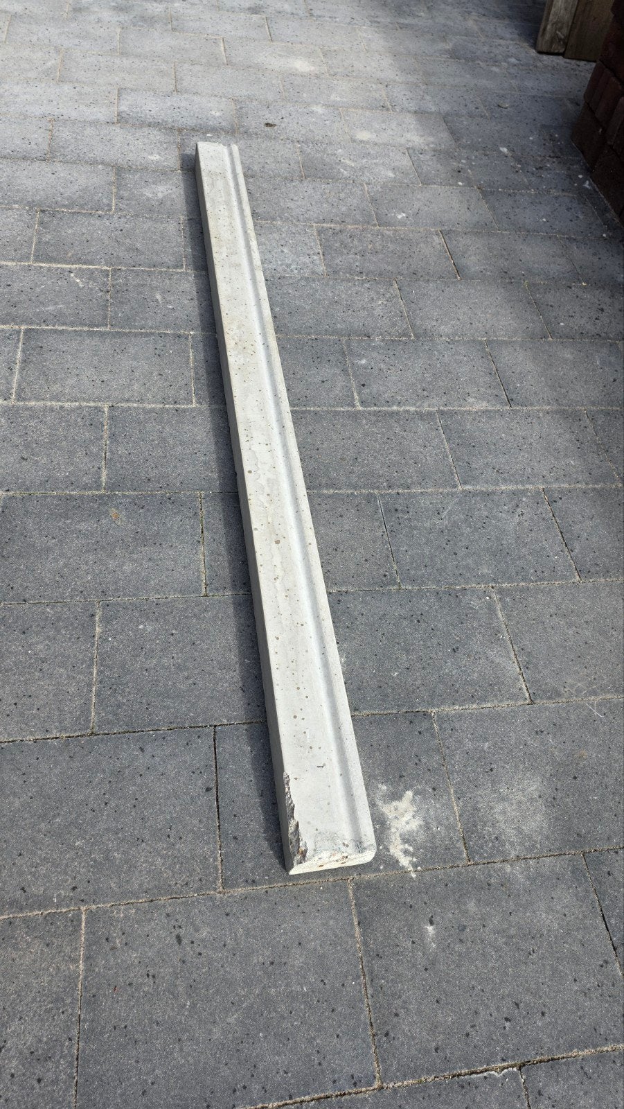 Betonnen latei 160 x 10 x 6 cm, Doe-het-zelf en Verbouw, Ophalen, Gebruikt, 50 mm of meer, Balk