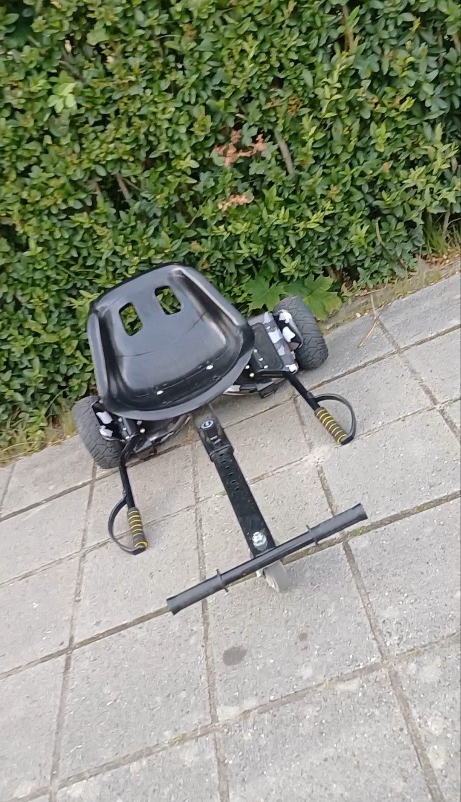Hoverboard met cart, Ophalen of Verzenden, Gebruikt