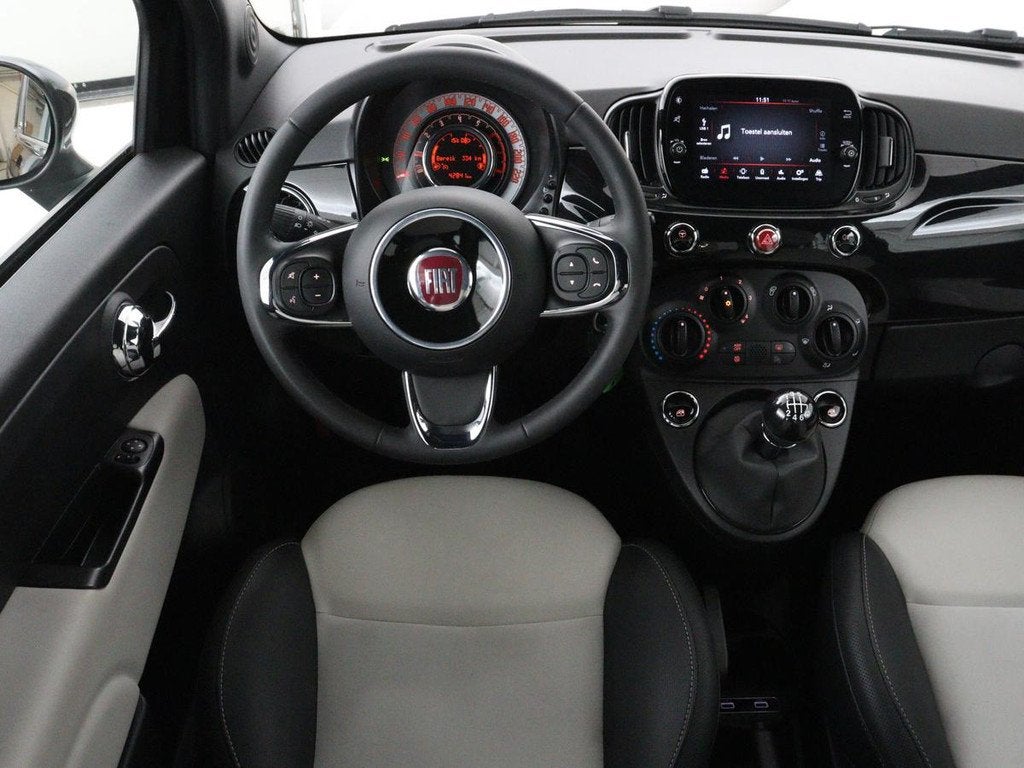 Fiat 500C 1.0 Hybrid Dolcevita | Origineel NL | Carplay | Na, Stof, Euro 6, Cabriolet, 4 stoelen