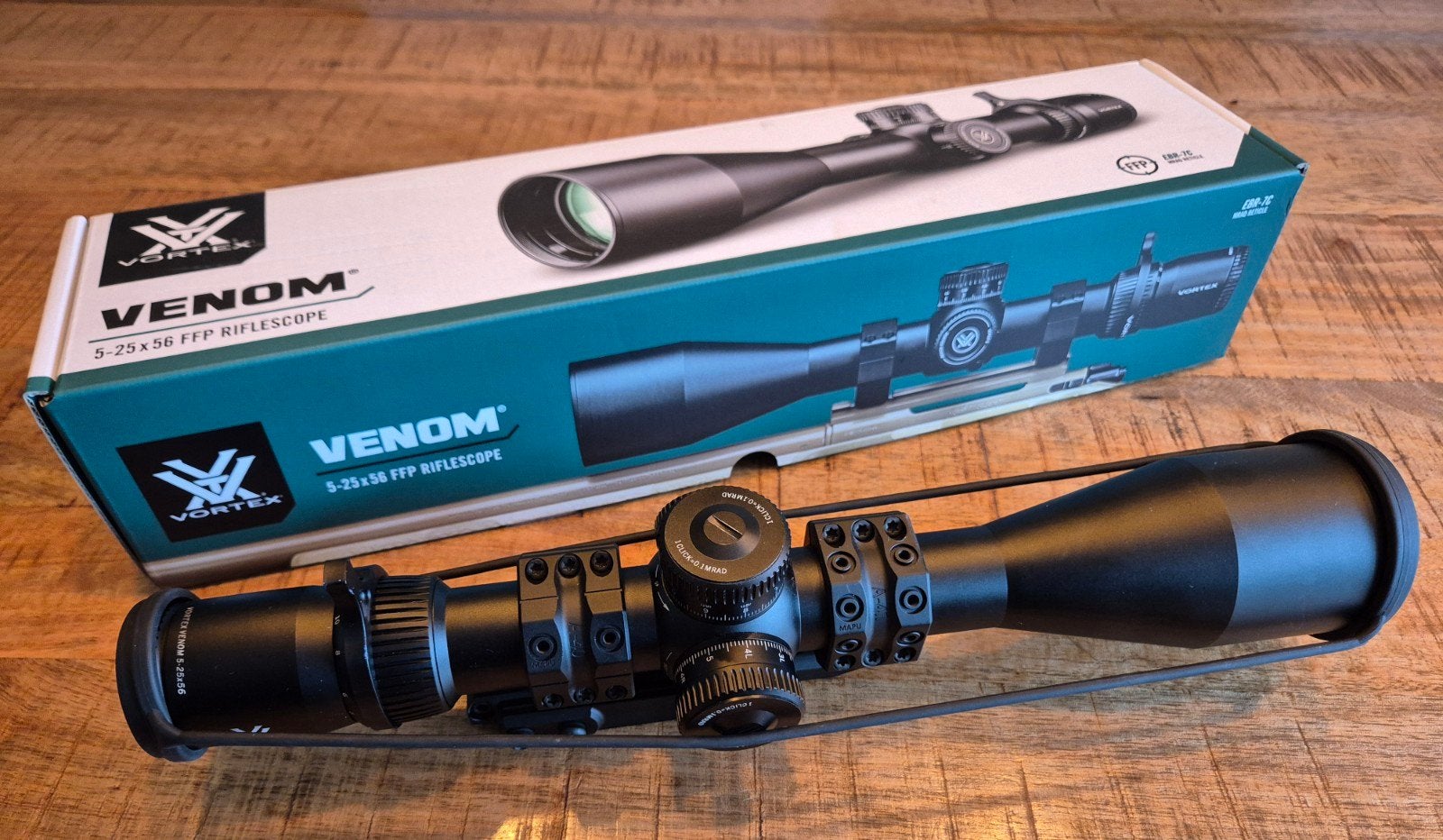 Vortex Venom 5-25x56 kijker nieuw in de doos, Sport en Fitness, Ophalen of Verzenden, Nieuw