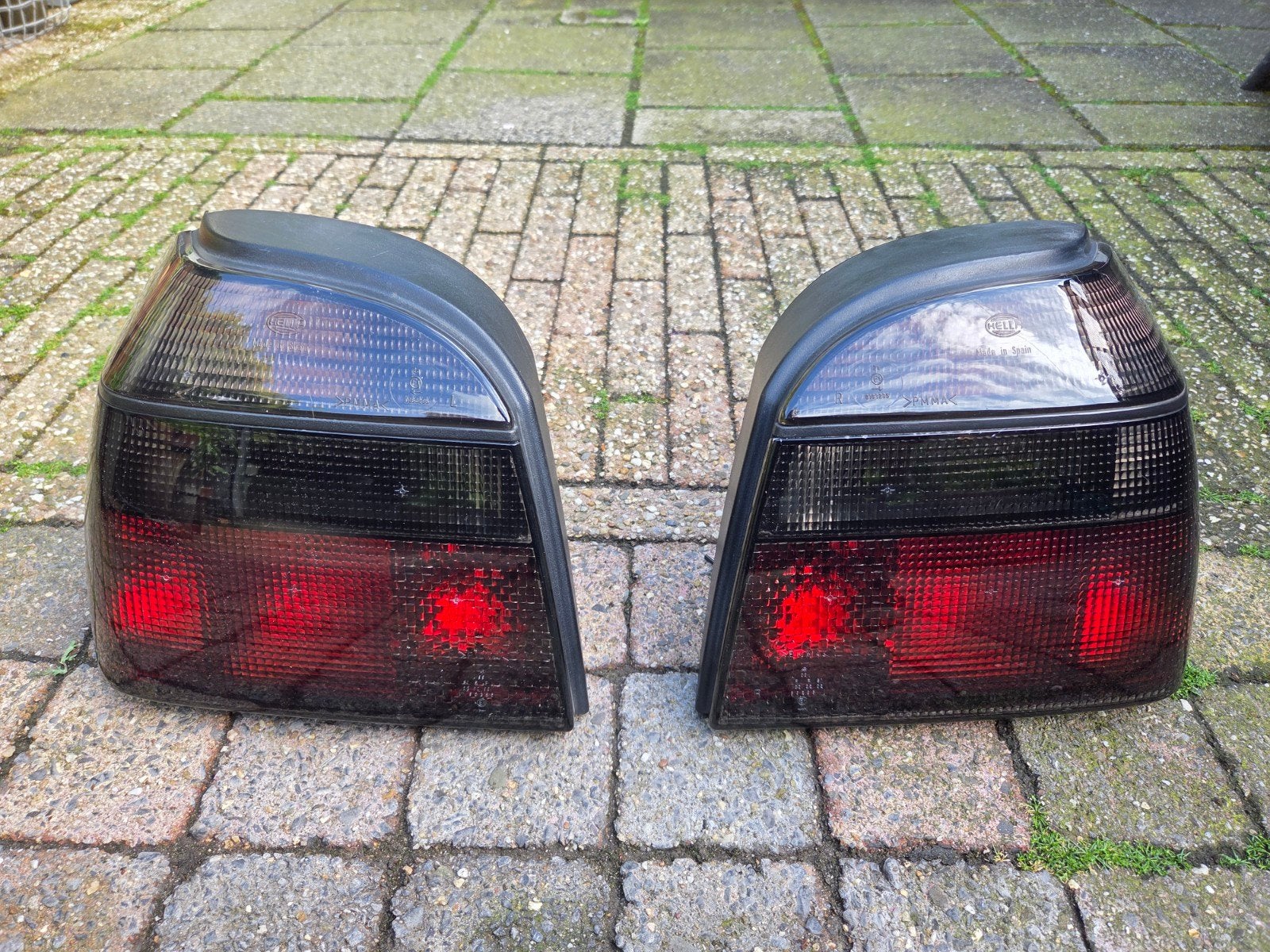 Vw Golf MK3 Hella Color Magic Zwart achterlichten te koop!, Auto-onderdelen, Verlichting, Ophalen of Verzenden, Gebruikt, Volkswagen