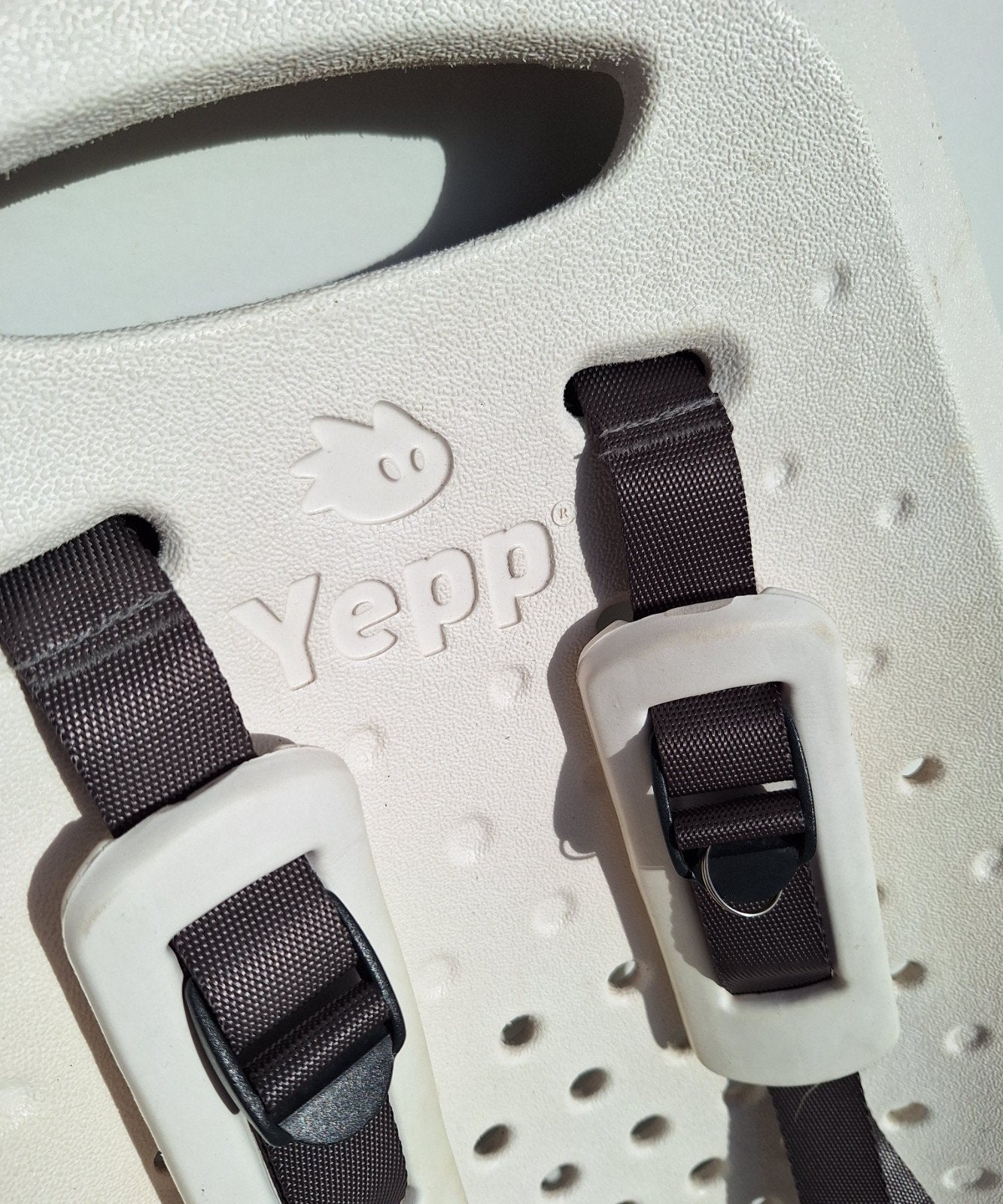 Thule / GMG Yepp Maxi White, Ophalen, Achterzitje, Gebruikt, Voetsteuntjes
