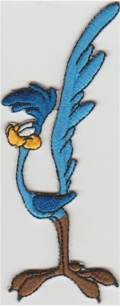 Road Runner patch embleem #3, Verzenden, Nieuw, Bedrijf of Vereniging
