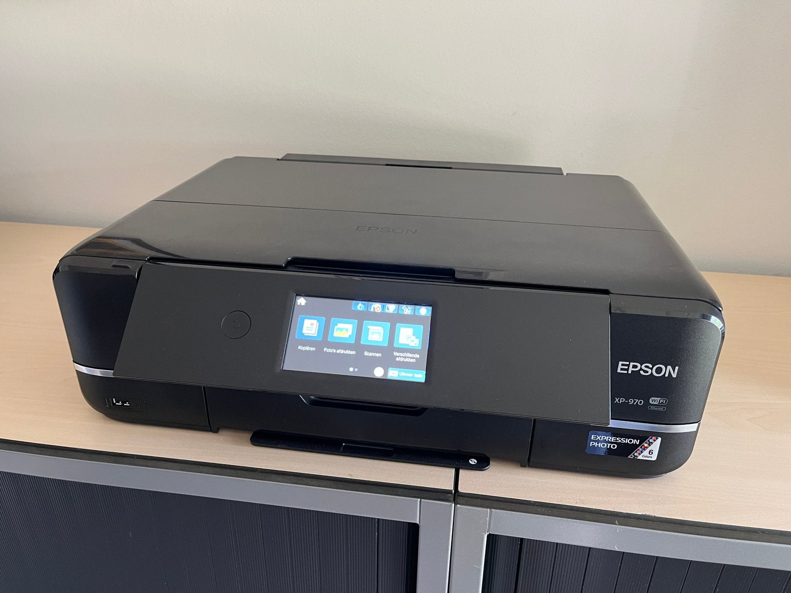 Epson expression photo XP-970 all in one printer, All-in-one, Ingebouwde Wi-Fi, Zo goed als nieuw, Ophalen