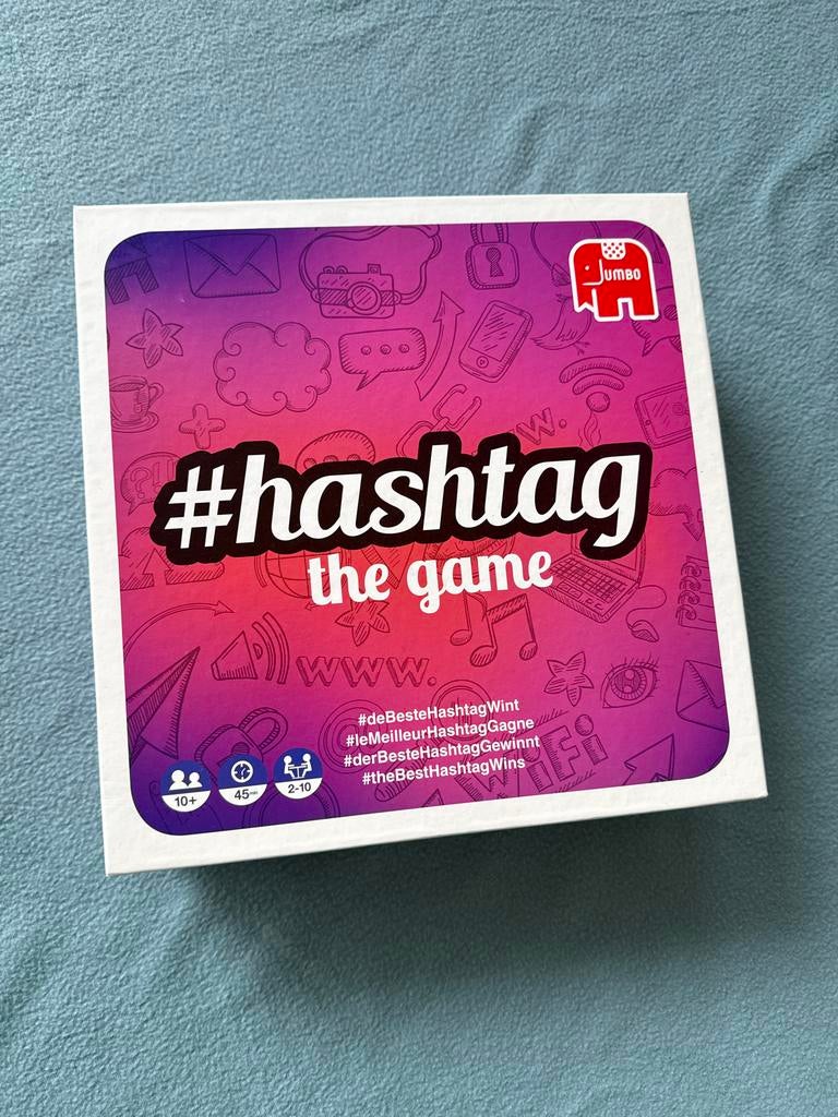 #hashtag the game bordspel van Jumbo, Een of twee spelers, Ophalen, Zo goed als nieuw