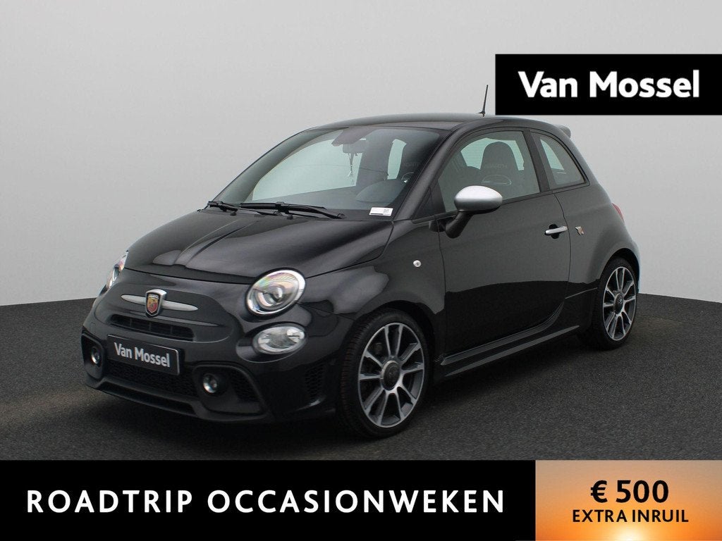 Fiat 500 1.4 T-Jet Abarth Turismo 595 | 165PK | LEER | 17'', Auto's, Fiat, Voorwielaandrijving, 12 maanden, 15 km/l, Gebruikt