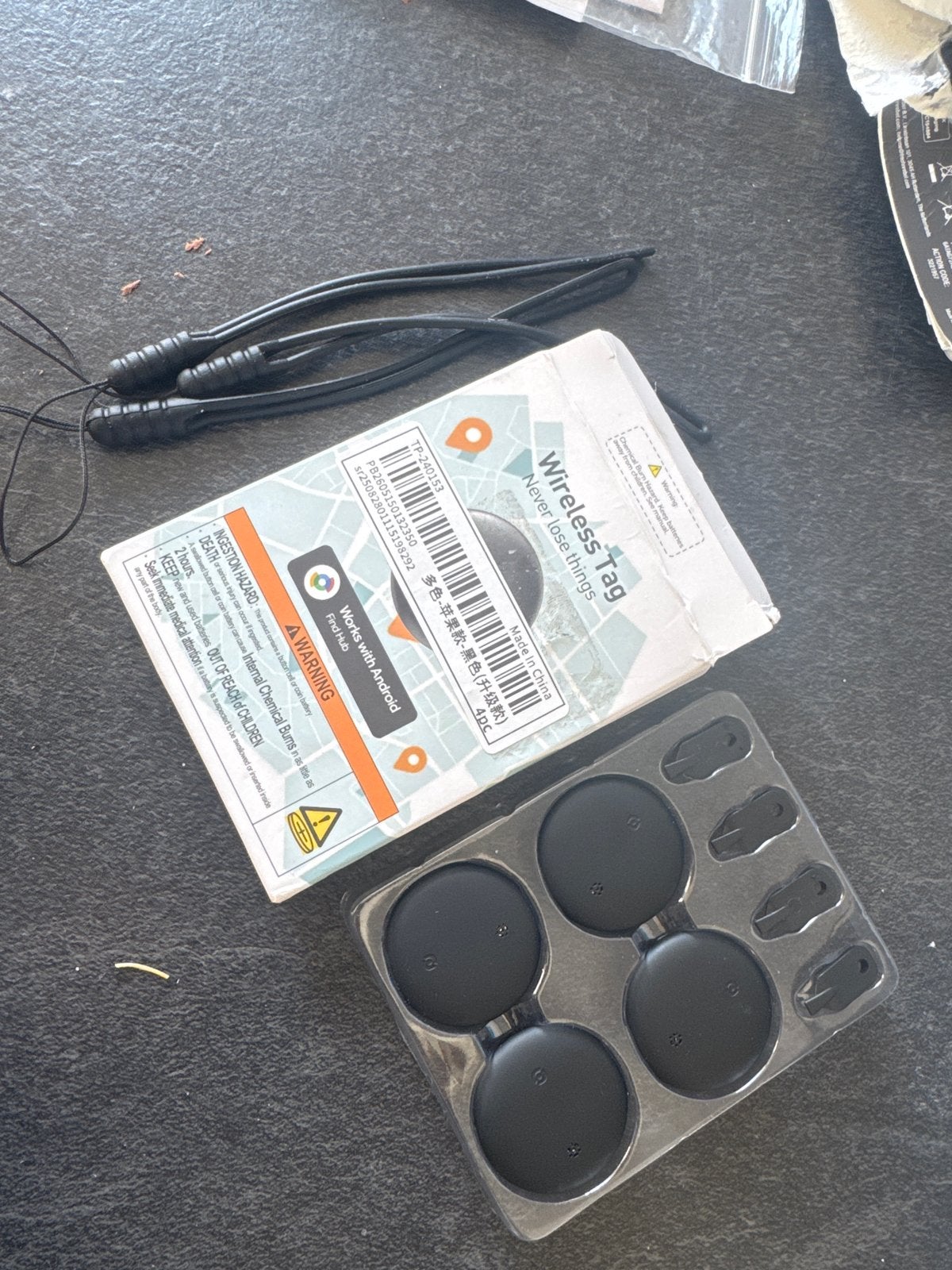 Mini GPS Tracker / Wireless Tag voor Auto & Fatbike (4 stuks, Auto diversen, Auto-accessoires, Ophalen of Verzenden, Nieuw