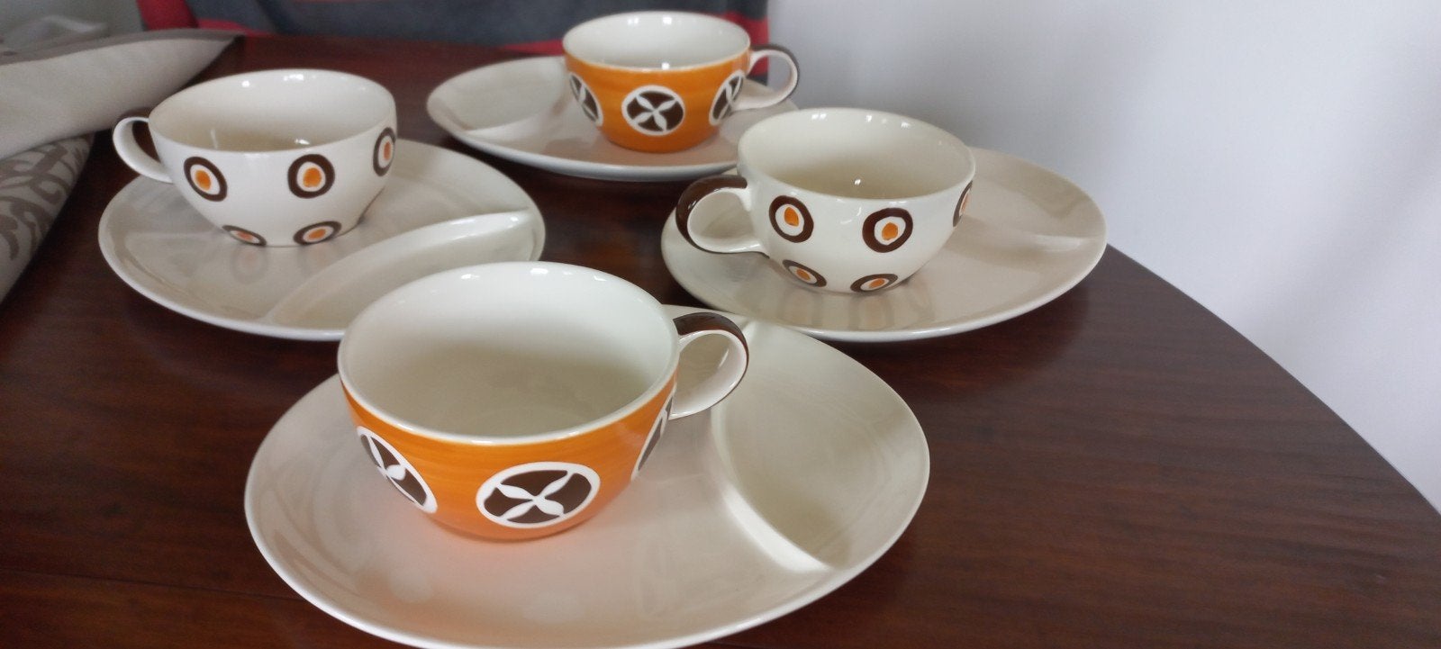 Retro Kop en Schotels, Antiek en Kunst, Ophalen of Verzenden