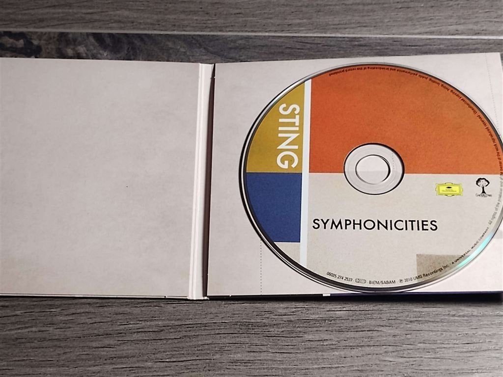 Sting ‎- Symphonicities [Digisleeve], Ophalen of Verzenden, Zo goed als nieuw