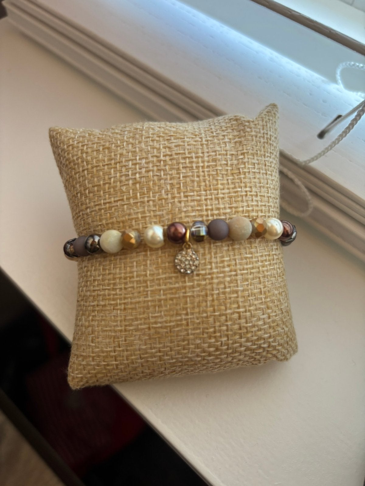 Handmade armband, Overige kleuren, Nieuw, Ophalen of Verzenden, Elastiek
