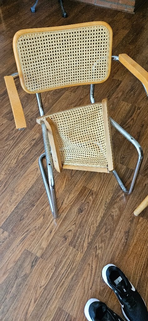 Marcel Breuer: te restaureren stoel, Huis en Inrichting, Stoelen, Ophalen, Gebruikt, Overige kleuren, Hout
