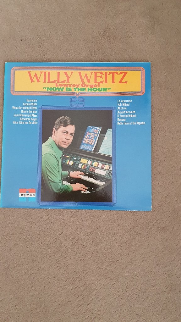 Willy Weitz Now is the hour, Ophalen, LP, Zo goed als nieuw, 12 inch