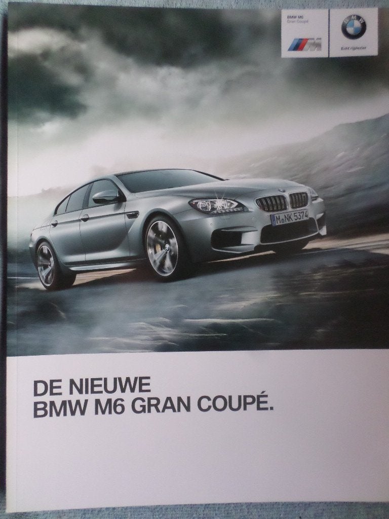 BMW M6 Gran Coupe Brochure, Ophalen of Verzenden, Zo goed als nieuw, BMW