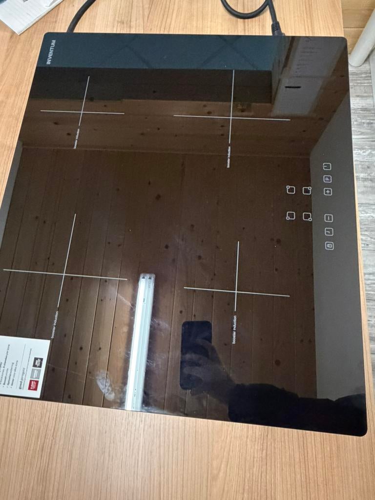 Inbouw kookplaat inventum IKI6010 gebruikt, Zo goed als nieuw, Energieklasse A of zuiniger, Inbouw, Elektrisch