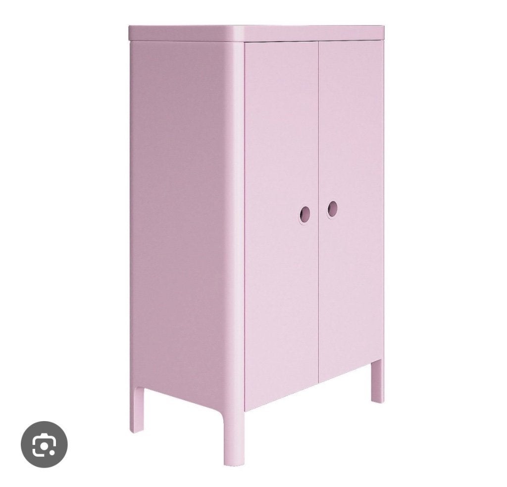 IKEA kledingkast Busunge roze, Ophalen, Kast, 50 tot 70 cm, 105 cm of meer