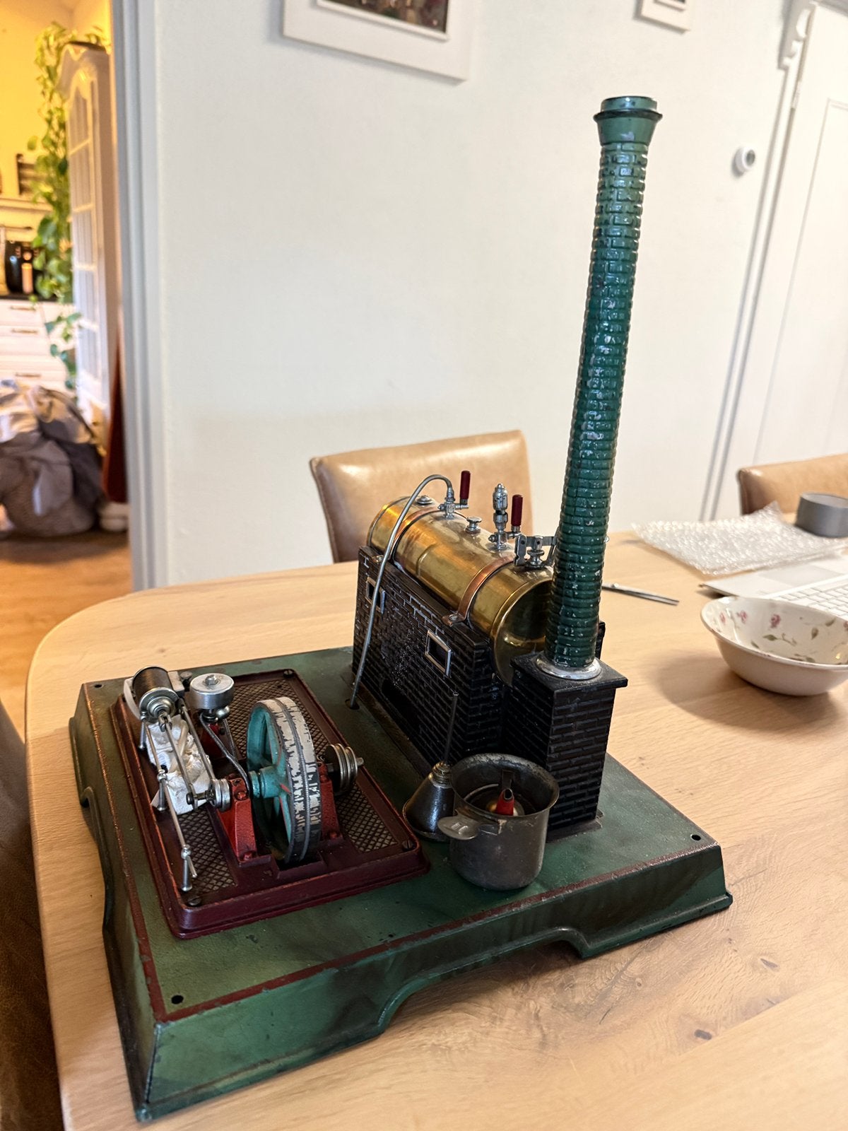 Märklin stationaire stoommachine, Antiek en Kunst, Ophalen
