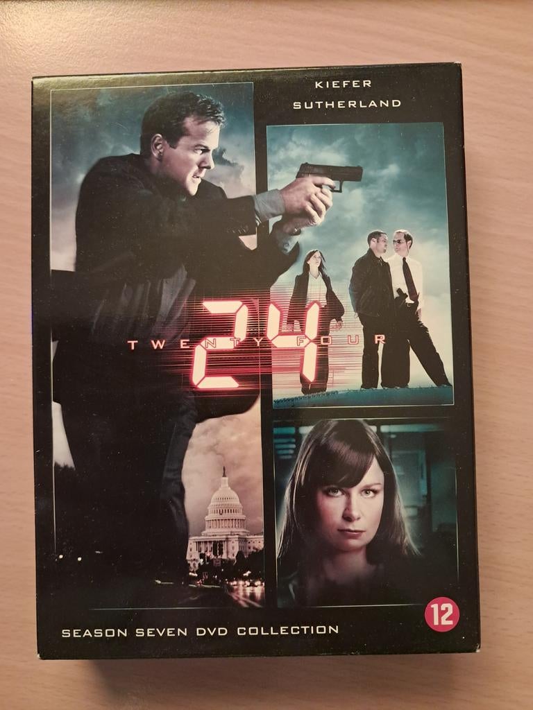 24 - Seizoen 7 (Complete Boxset), Cd's en Dvd's, Gebruikt, Boxset, Ophalen of Verzenden, Actie en Avontuur