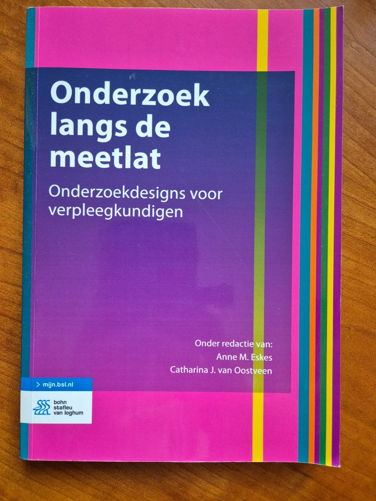 Onderzoek langs de meetlat - Onderzoeksdesigns, Zo goed als nieuw, HBO, Ophalen of Verzenden, Gamma