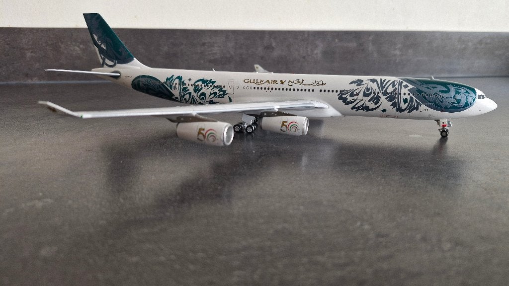 Airbus A340-300 Gulf Air / Inflight200, Ophalen of Verzenden, Schaalmodel