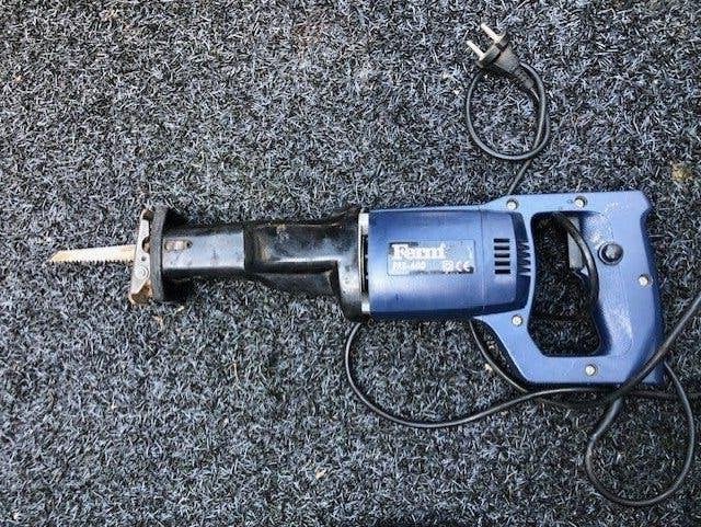Ferm FRS-600 reciprozaag, Ophalen, Gebruikt, 70 mm of meer, 600 tot 1200 watt