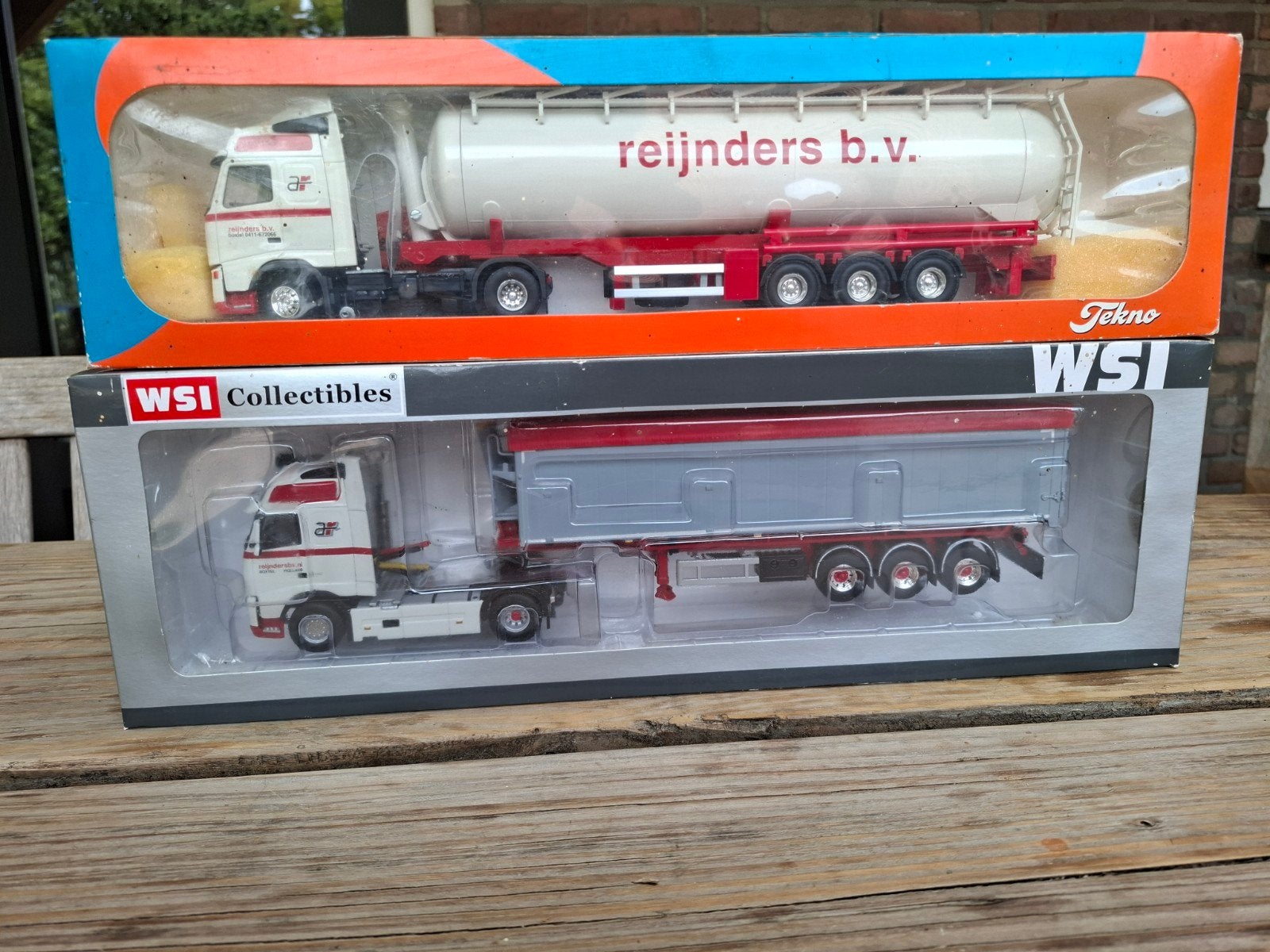 Tekno & WSI Collectibles Vrachtwagens met Opleggers, Overige merken, 1:32 tot 1:50, Nieuw, Ophalen of Verzenden